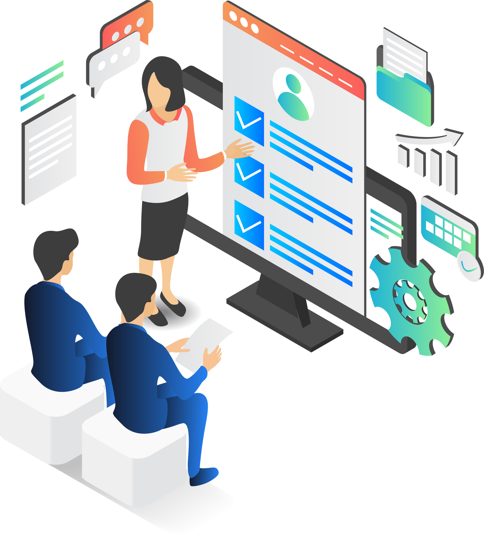 Presentation metric analytics SEO content